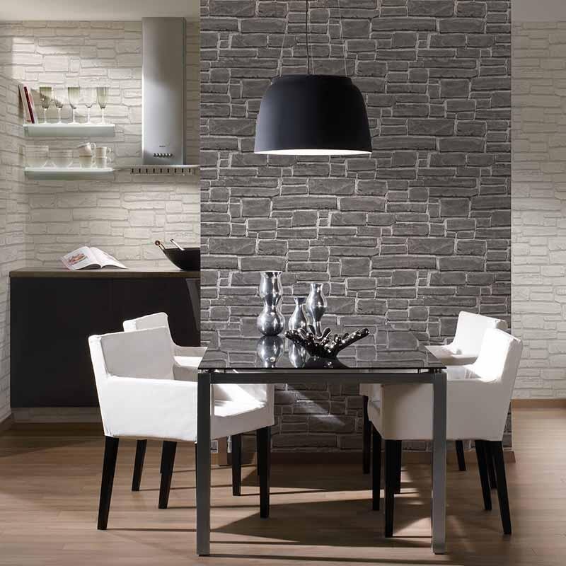 Tapete Grau, Silber AS-Creation Vliestapete (662316)