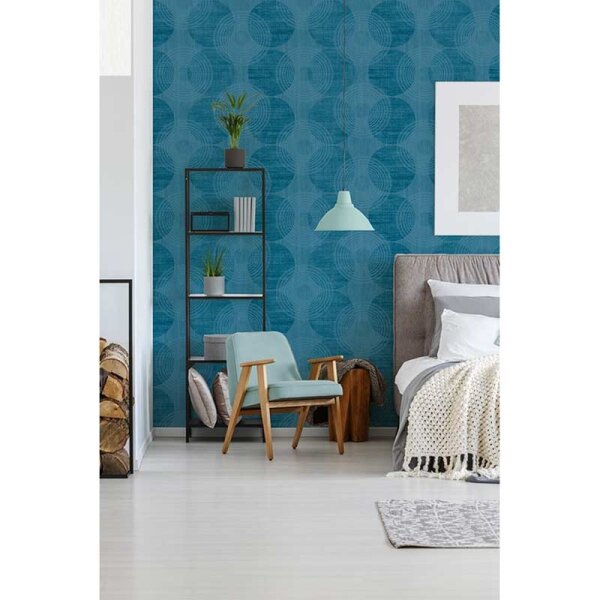 Tapete Blau innova Vliestapete (378325)