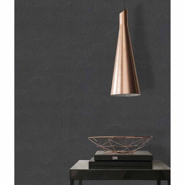 Tapete Schwarz, Anthrazit innova Vliestapete (377614)