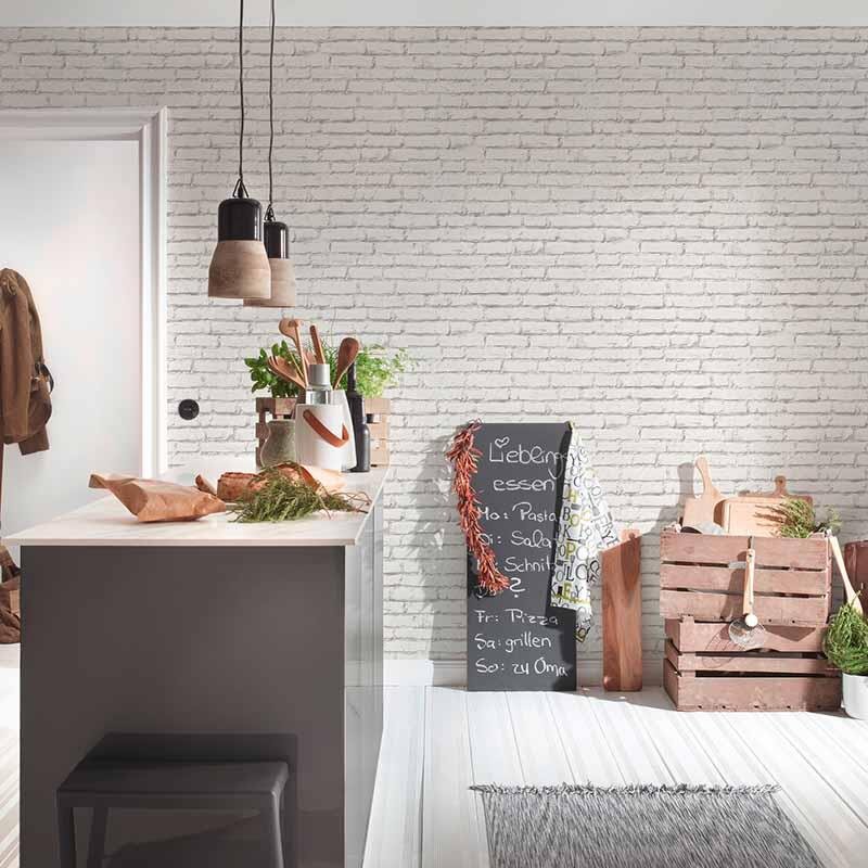 Tapete Weiß AS-Creation Vliestapete (319431)