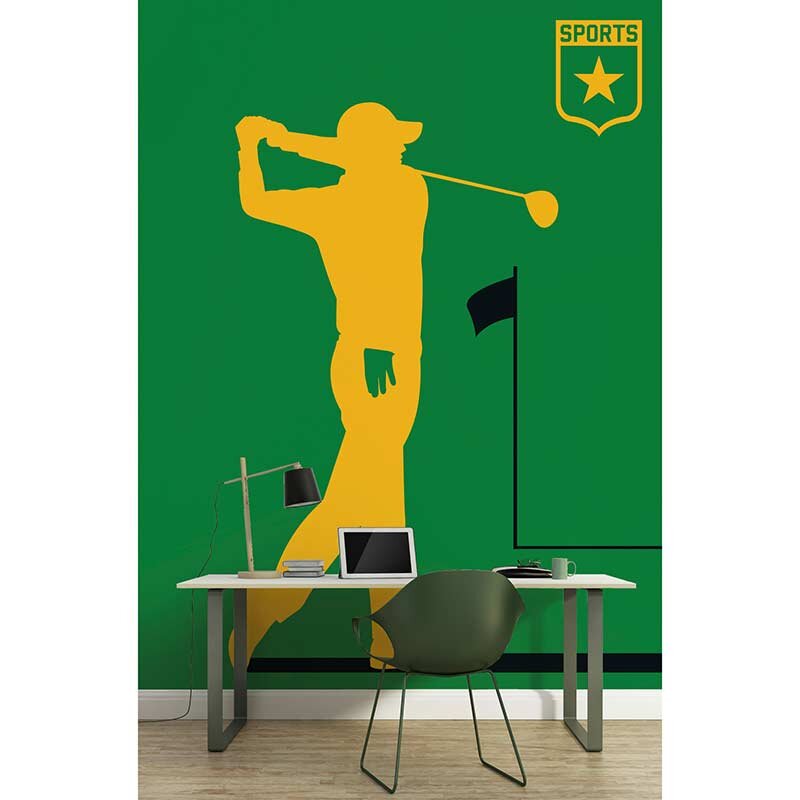 Digitaldruck-Tapete Golfplayer livingwalls (DD120157)