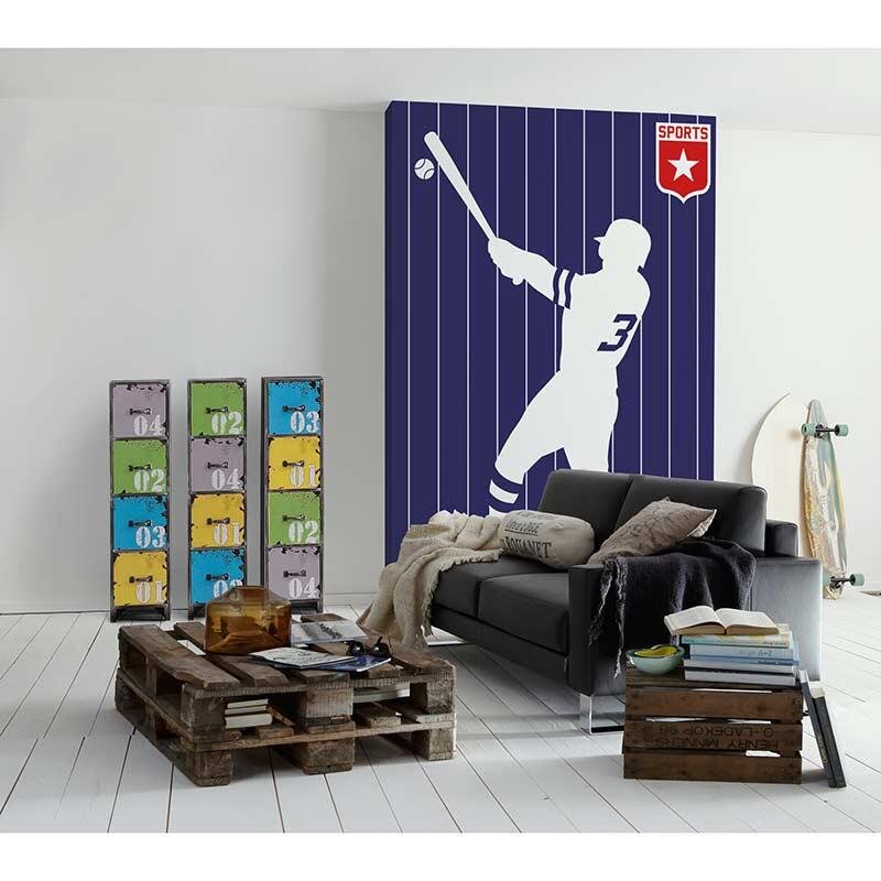 Digitaldruck-Tapete Baseball livingwalls (DD120153)