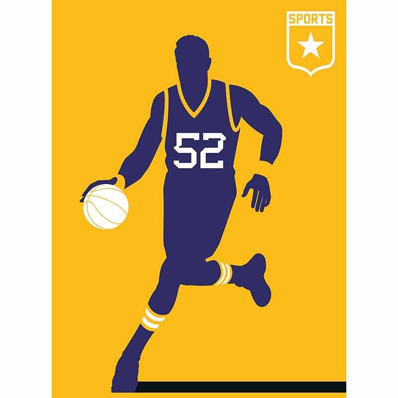 Digitaldruck-Tapete Basketball livingwalls (DD120149)