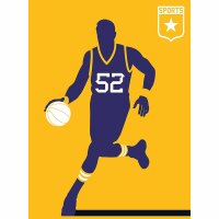 Digitaldruck-Tapete Basketball livingwalls (DD120149)