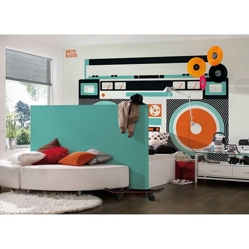 Digitaldruck-Tapete Ghetto Blaster livingwalls (DD120129)