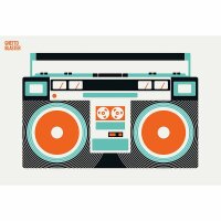 Digitaldruck-Tapete Ghetto Blaster livingwalls (DD120129)