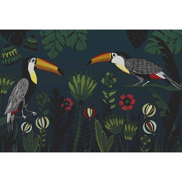 Digitaldruck-Tapete Tukan 2 livingwalls (DD120065)