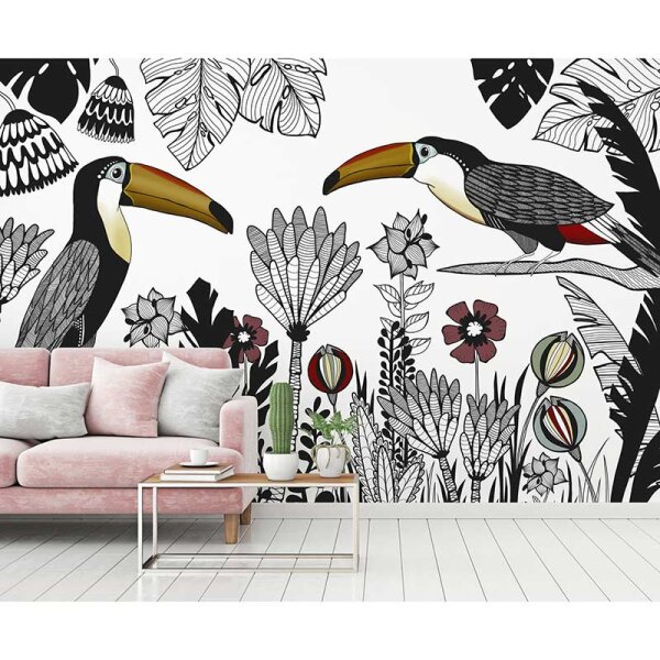 Digitaldruck-Tapete Tukan 1 livingwalls (DD120061)