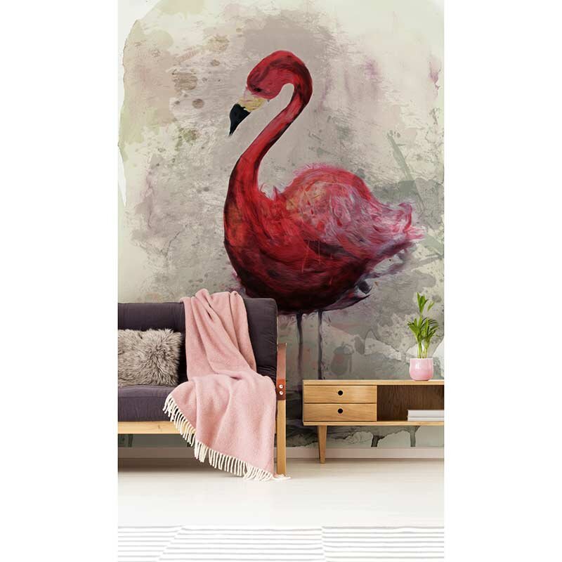 Digitaldruck-Tapete Flamingo livingwalls (DD120049)