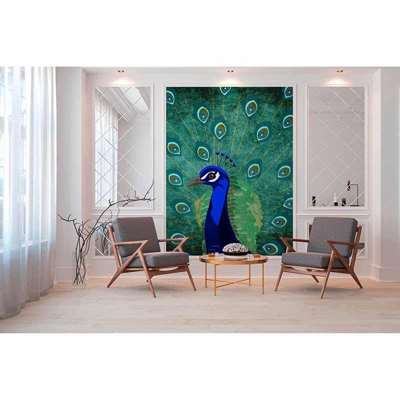 Digitaldruck-Tapete Peacock livingwalls (DD120045)