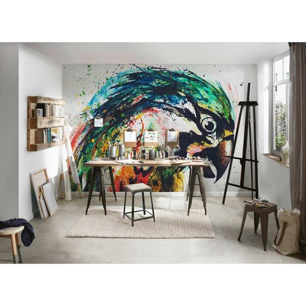 Digitaldruck-Tapete Parrot livingwalls (DD120041)