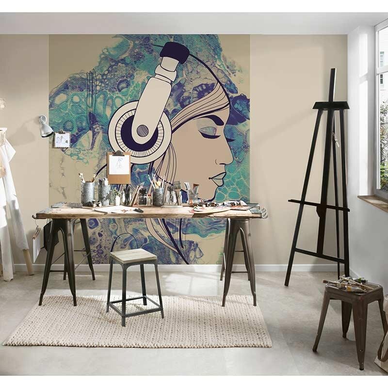 Digitaldruck-Tapete Acryl Lady 2 livingwalls (DD120025)