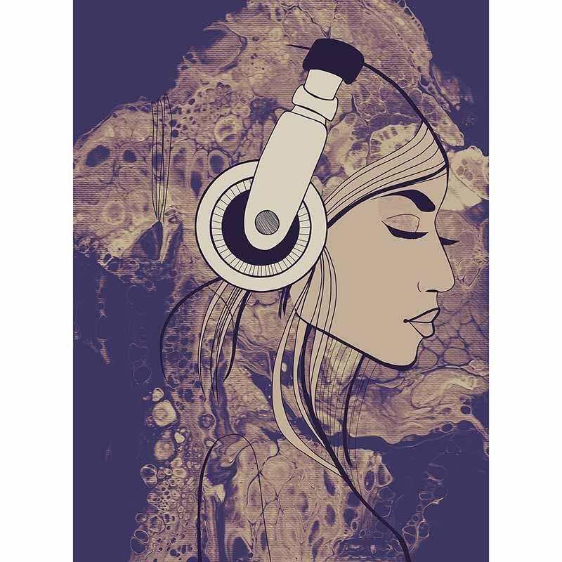 Digitaldruck-Tapete Acryl Lady 1 livingwalls (DD120021)