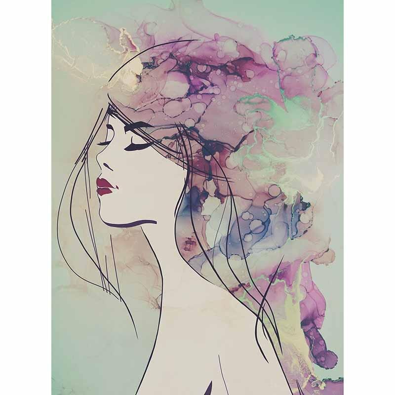 Digitaldruck-Tapete Lady 3 livingwalls (DD120017)