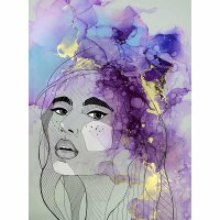 Digitaldruck-Tapete Lady 1 livingwalls (DD120009)