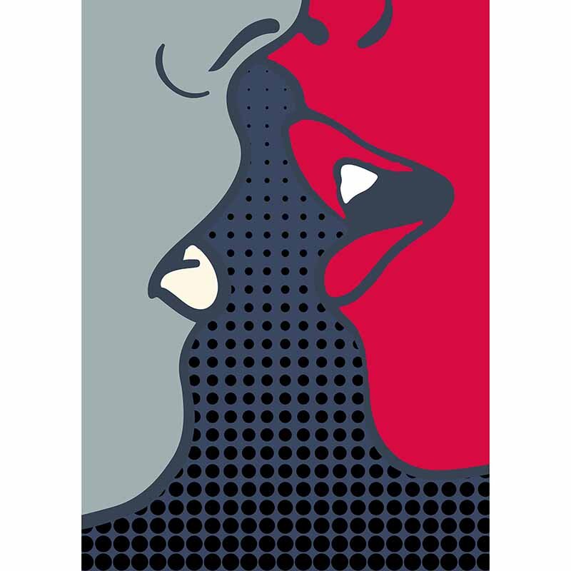 Digitaldruck-Tapete The Kiss livingwalls (DD119965)