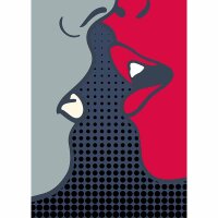 Digitaldruck-Tapete The Kiss livingwalls (DD119965)