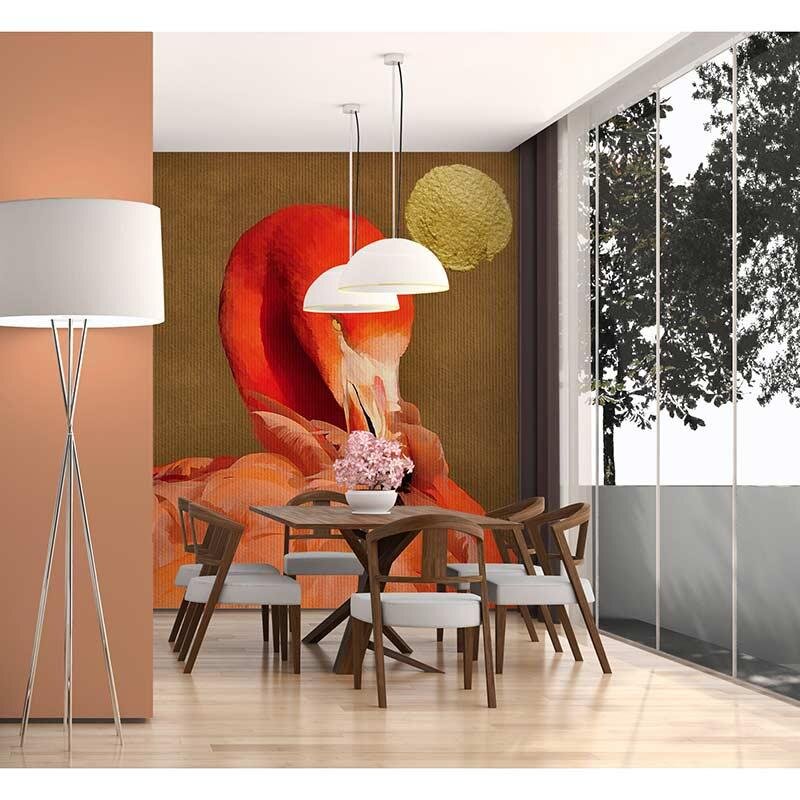 Digitaldruck-Tapete Flamingo in Sun livingwalls (DD119957)