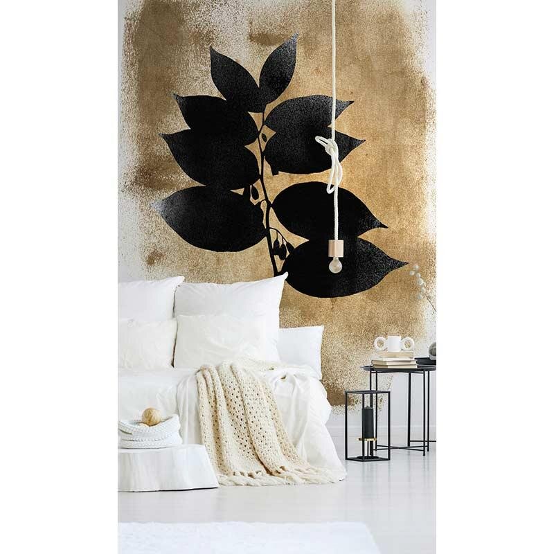 Digitaldruck-Tapete Dark Leafs livingwalls (DD119953)