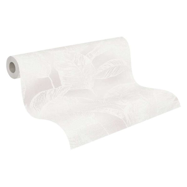 Tapete Grau, Weiß AS-Creation deco Vliestapete (386632)