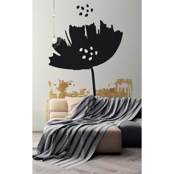 Digitaldruck-Tapete Black Poppy livingwalls (DD119933)