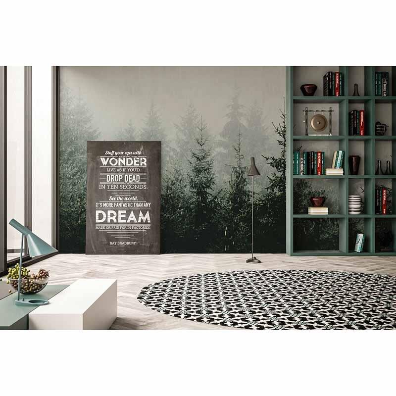 Digitaldruck-Tapete Mountain Forest livingwalls (DD119873)