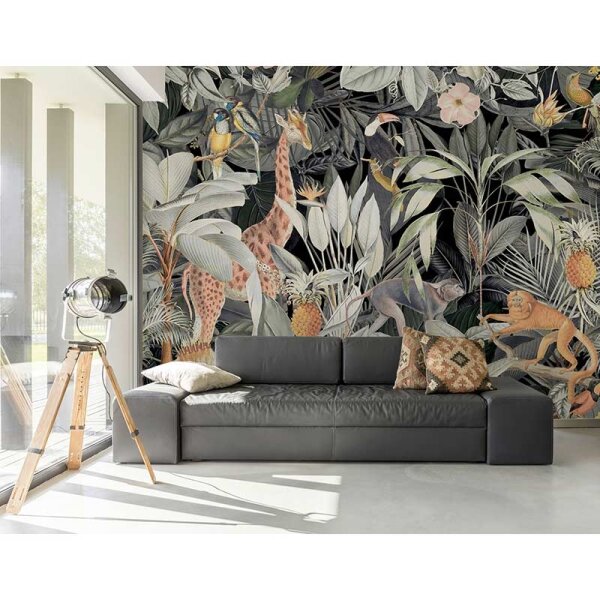 Digitaldruck-Tapete Nostalgic Animals 1 livingwalls (DD119729)