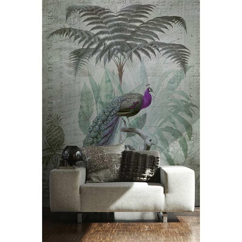 Digitaldruck-Tapete Peacock Jungle 1 livingwalls (DD119709)