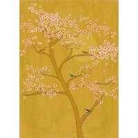 Digitaldruck-Tapete Gelb, Vanille Studio Onszelf (542127)