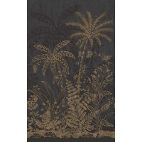 Digitaldruck-Tapete Schwarz, Anthrazit Rasch (552058)