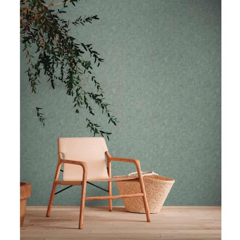 Tapete Blau, Braun, Grün AS-Creation deco Vliestapete (386391)