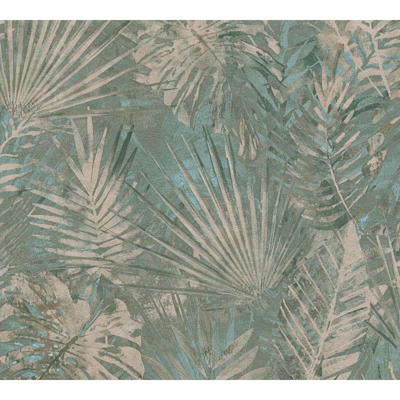 Tapete Greige, Grün AS-Creation deco Vliestapete (386382)