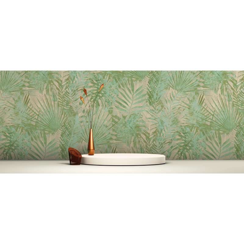 Tapete Beige, Creme, Grün AS-Creation deco Vliestapete (386381)