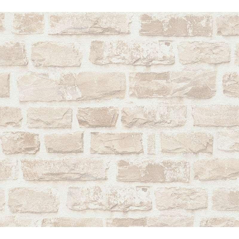 Tapete Beige, Creme, Greige AS-Creation deco Vliestapete (386373)