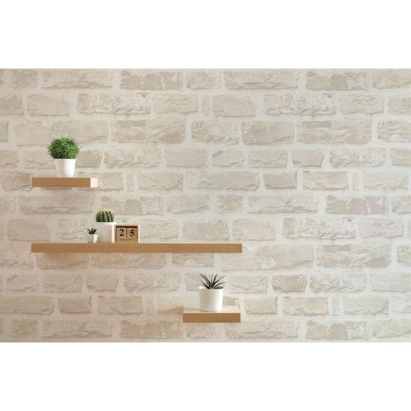 Tapete Beige, Creme, Greige AS-Creation deco Vliestapete (386373)