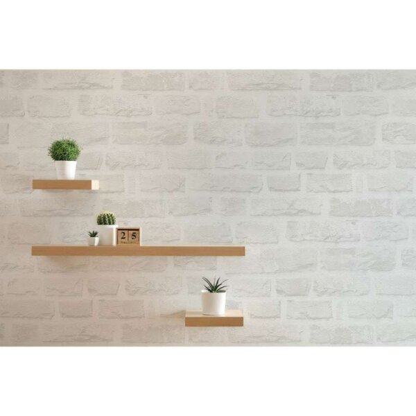 Tapete Grau, Weiß AS-Creation deco Vliestapete (386372)