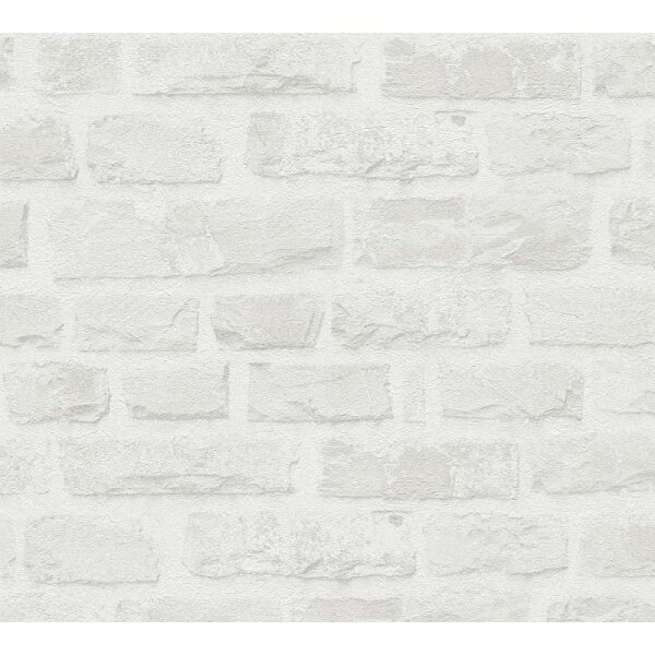 Tapete Grau, Weiß AS-Creation deco Vliestapete (386372)