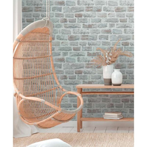 Tapete Grau, Weiß AS-Creation deco Vliestapete (386371)