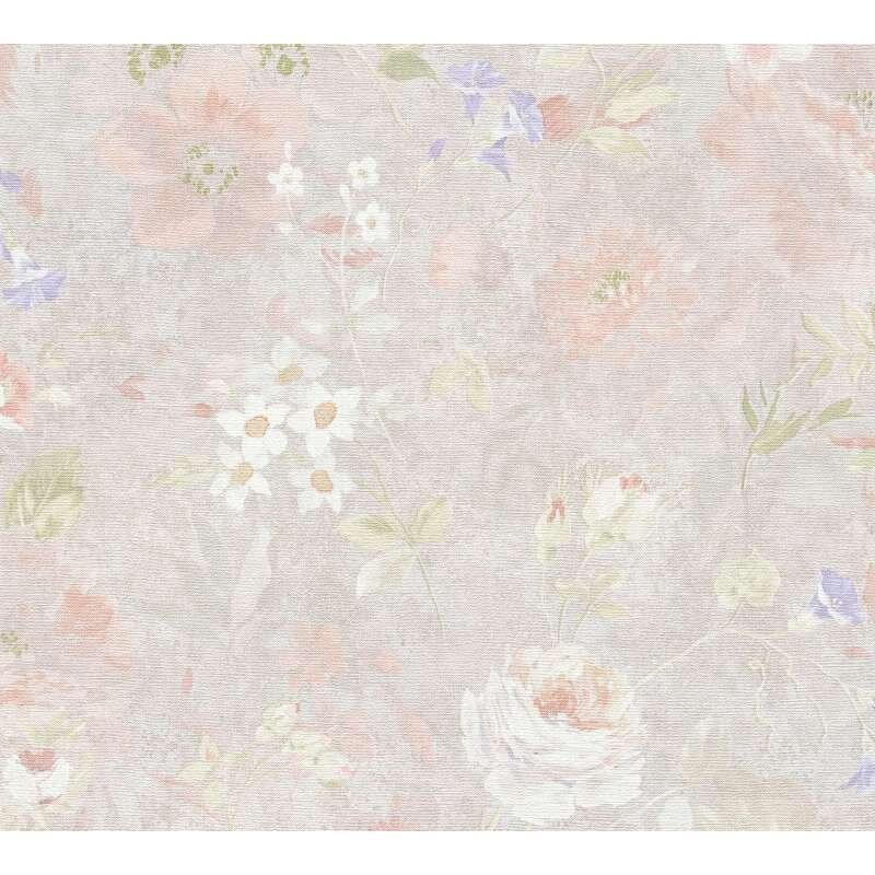 Tapete Grau, Greige, Rosa AS-Creation deco Vliestapete (386364)