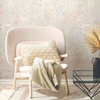 Tapete Grau, Greige, Rosa AS-Creation deco Vliestapete...