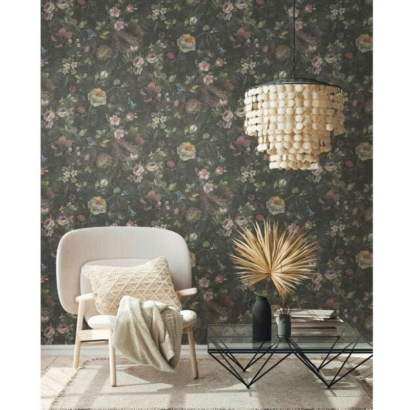 Tapete Bunt, Schwarz AS-Creation deco Vliestapete (386361)