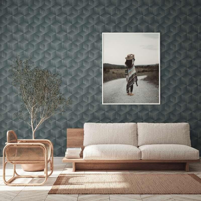 Tapete Grau, Silber, Schwarz, Anthrazit AS-Creation deco Vliestapete (385064)