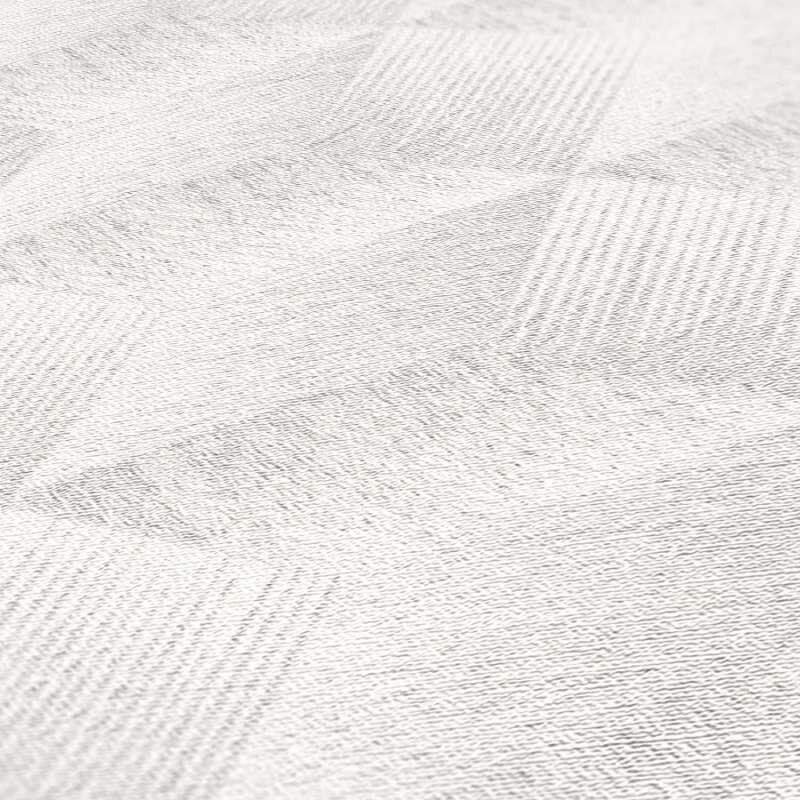 Tapete Grau, Silber, Weiß AS-Creation deco Vliestapete (385062)