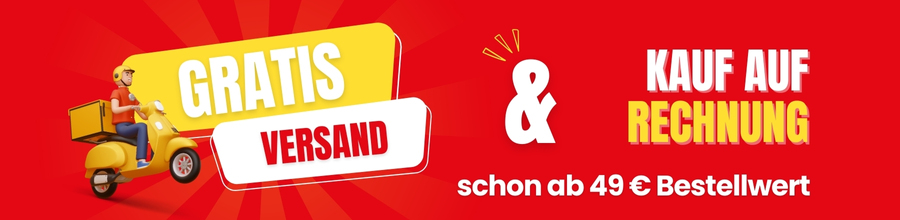 Gratis Versand ab 49 € Bestellwert