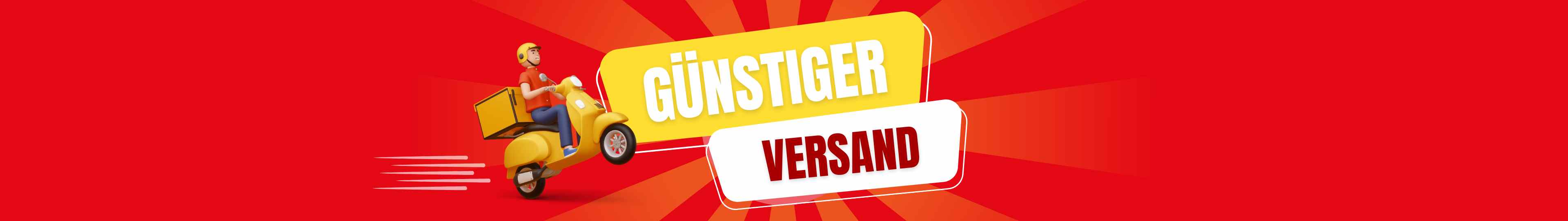 Günstiger Versand